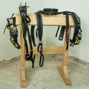 Nylonový postroj pre koňa